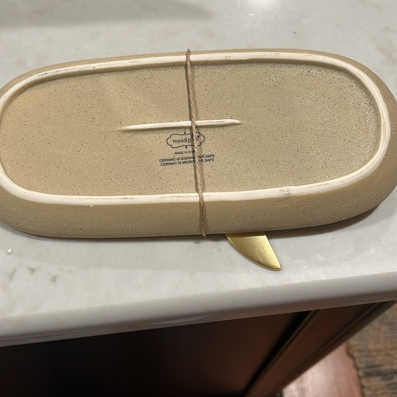 Mud Pie GREEN SPLATTER DISH SET/NWT - Picture 6 of 7